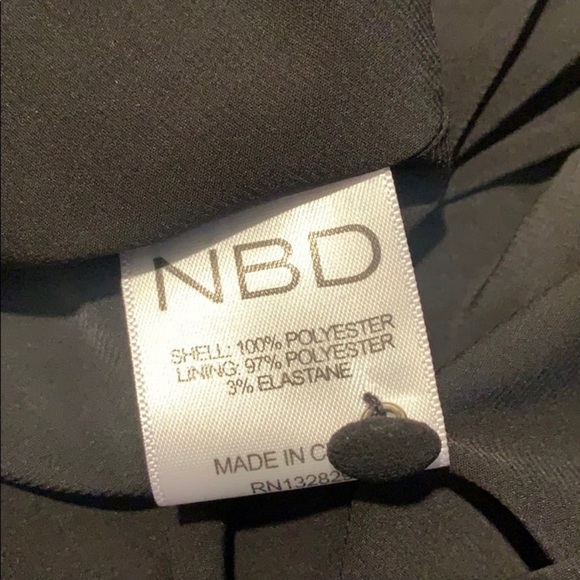 NBD Pleated Sheer Dress - Picture 7 of 8